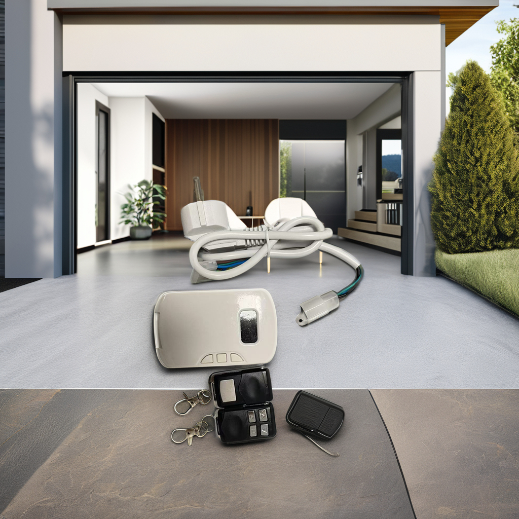Modern Waterproof RF Remote Control Garage Gate Opener Designed for Villa Use