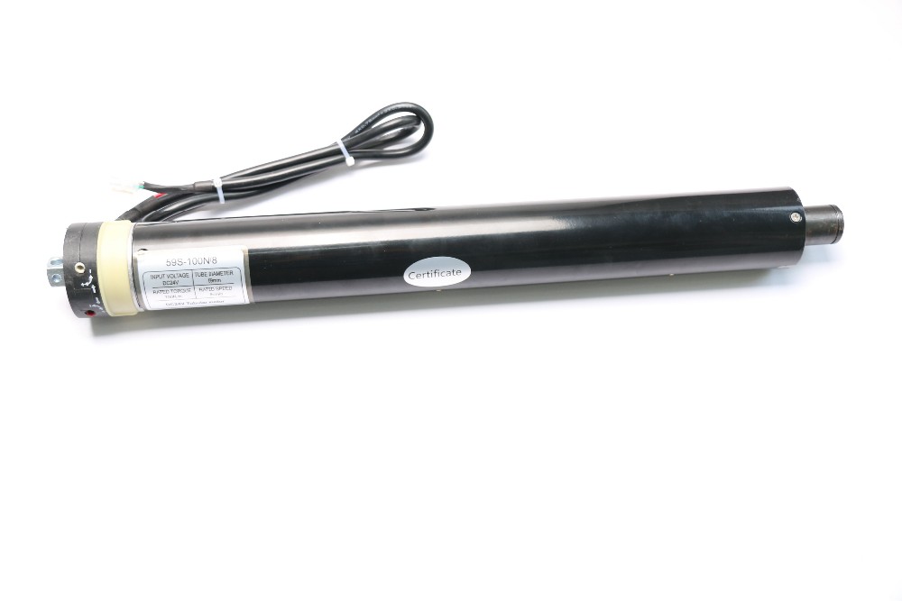 DC 59mm Skylight 24V Tubular Motor Without Thermal protection with Battery Back up