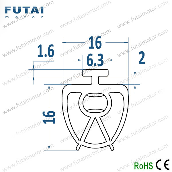Rubber Safety Edge for Protection and Enhanced Security