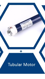 45mm AC Tubular Motor Super Silence Motor with Radio Control Function Mechanical Limit Quite Design Low Noise