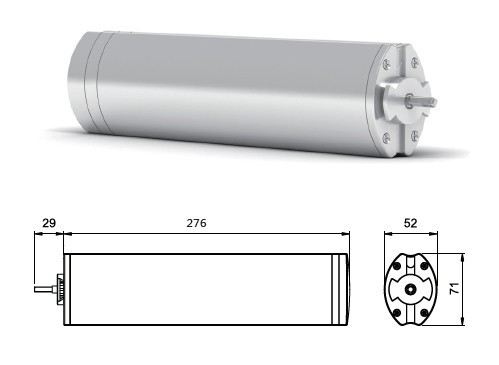 DC Drapery Curtain Low Noise Smart Intelligent WIFI Motor