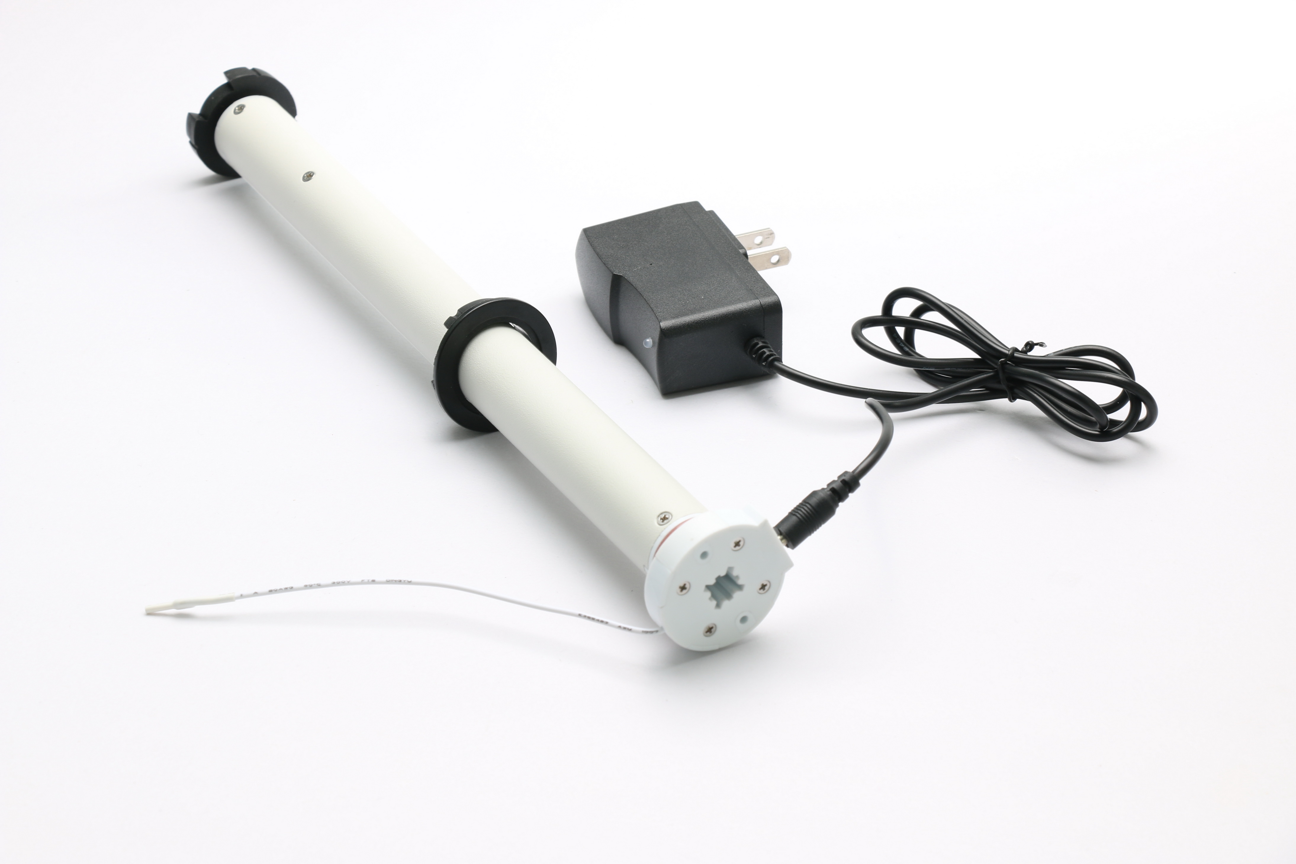 25mm Tubular Motor Electronic Limit  AC/DC Adapter Powered 0.8N Max Load 4kgs, Speed 28rpm Noise Level 40db 9V or 12V
