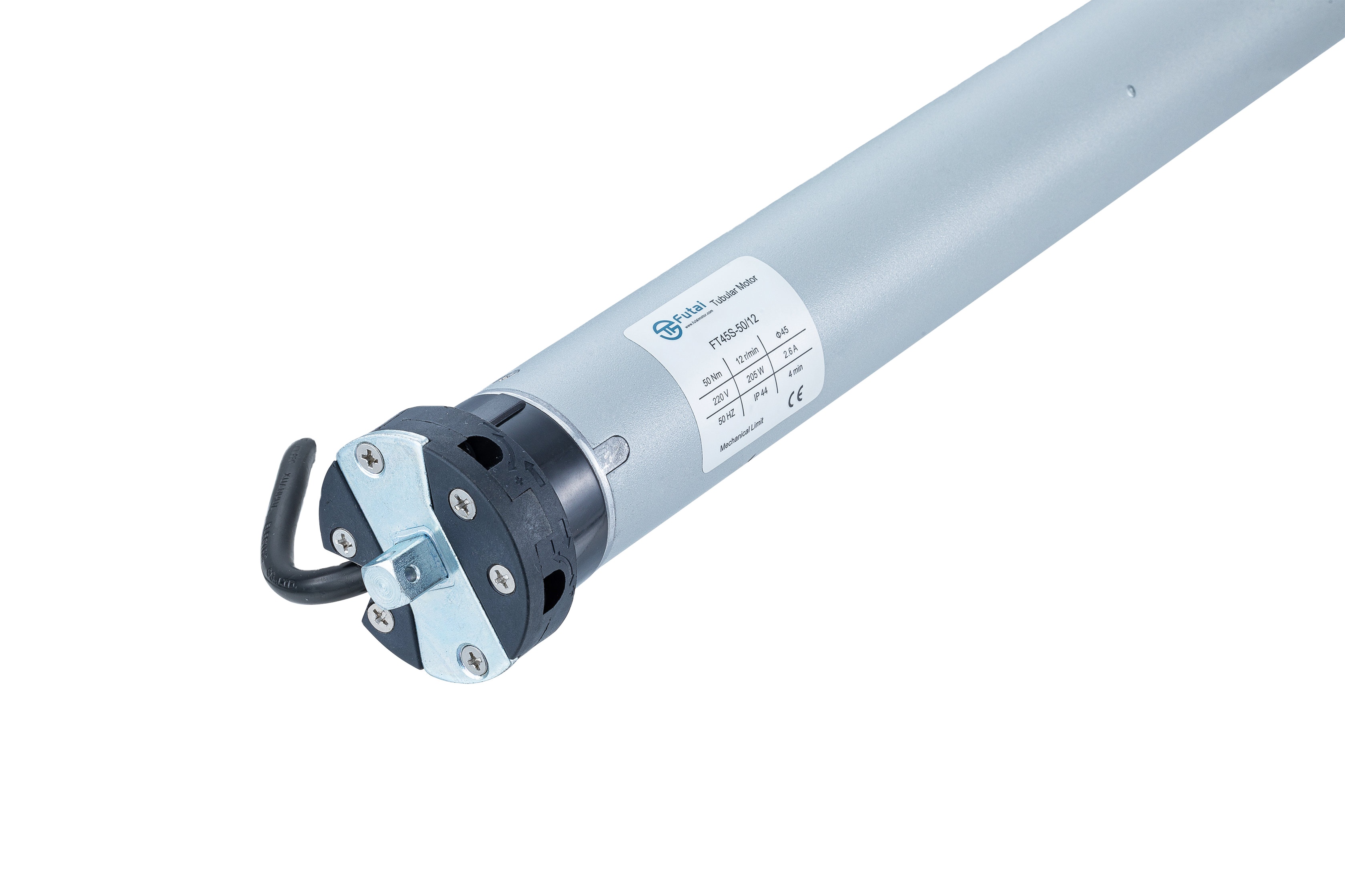 AC 220V Tubular Motor 45mm 50N for Roller Shutter Motorized Awning Lifting Screens